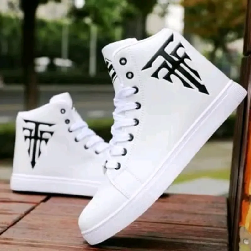 CUCI GUDANG - Sepatu BOOT Snekers kasual Pria dan wanita FTF sepatu boot cowok korean 0