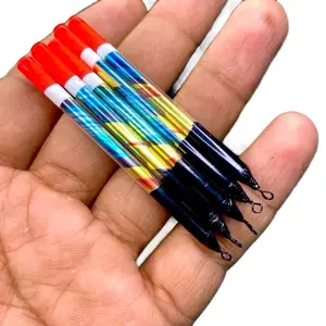 Pelampung pancing bahan pipet motif gradasi + starlite Mancing Ikan Lure Umpan