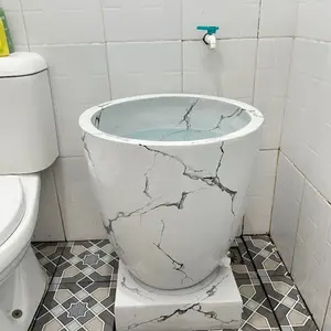 Bak mandi teraso motif marble 40*50