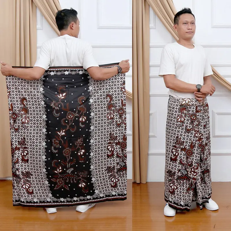 SARUNG BATIK GUS IQDAM/SARUNG BATIK PEKALOGAN/SARUNG BATIK MOTIF TERBARU/SARUNG BATIK DEKENGANE PUSAT/SARUNG BATIK PRIA DEWASA/ORI PREMIUM sarung  batik kain 2
