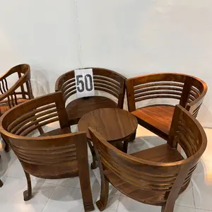 kursi teras cantik k4 kayu jati