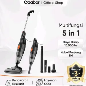 Gaabor Vacuum Cleaner Kapasitas 1.5 Liter Penyedot Debu / GVCW-M15A - 5in1