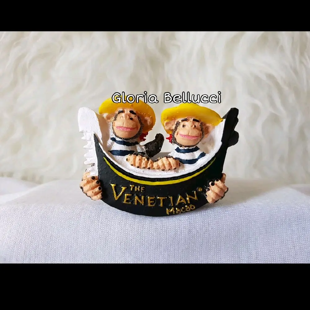 SOUVENIR TEMPELAN MAGNET KULKAS NEGARA MACAO CHINA MACAU VENETIAN