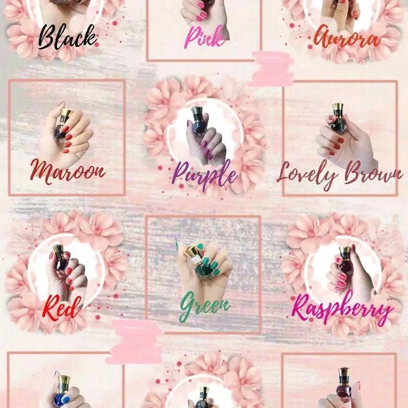 Kutek henna halal Strawberry Nail Henna 3
