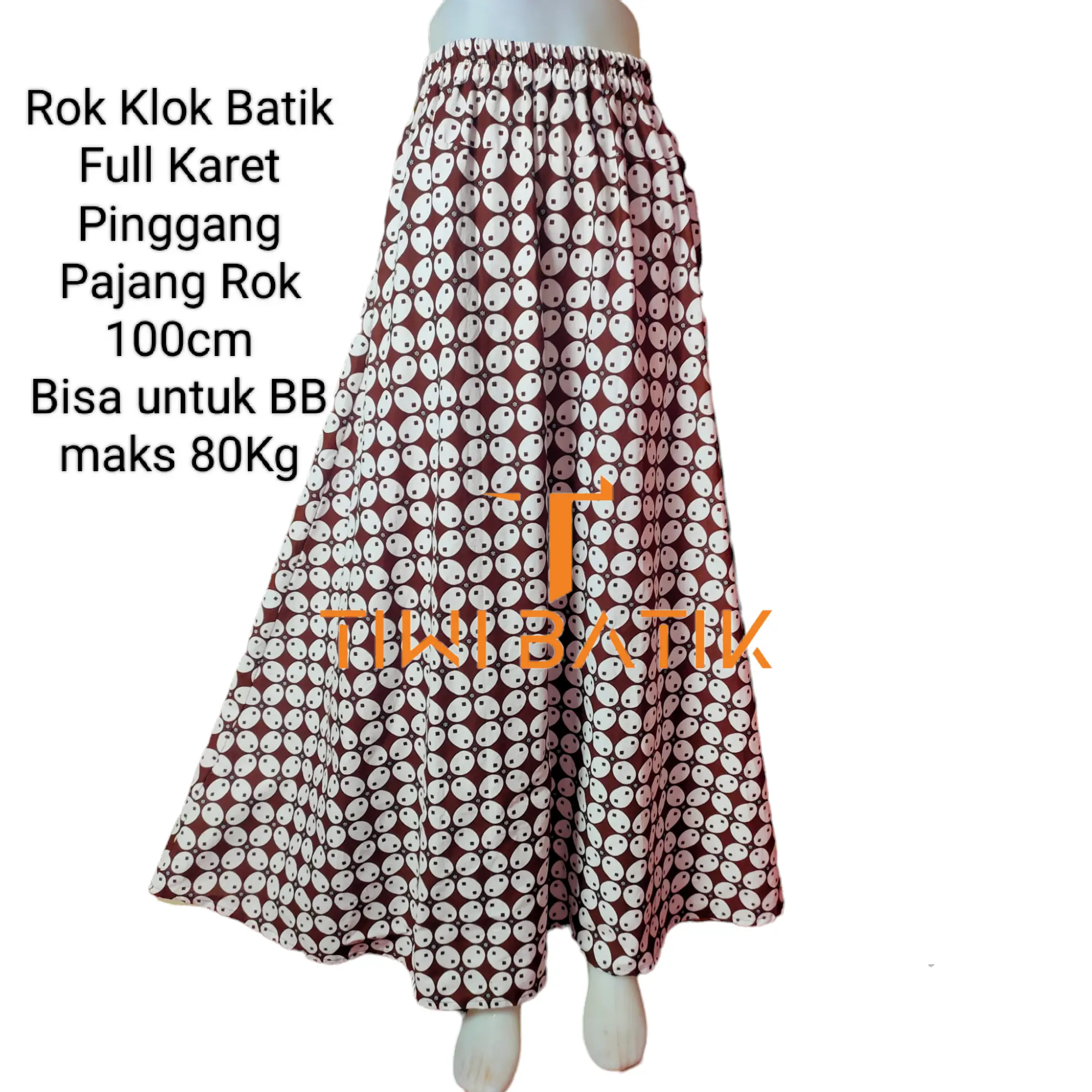 Rok Batik Klok Motif Batik Adat Jogja Panjang