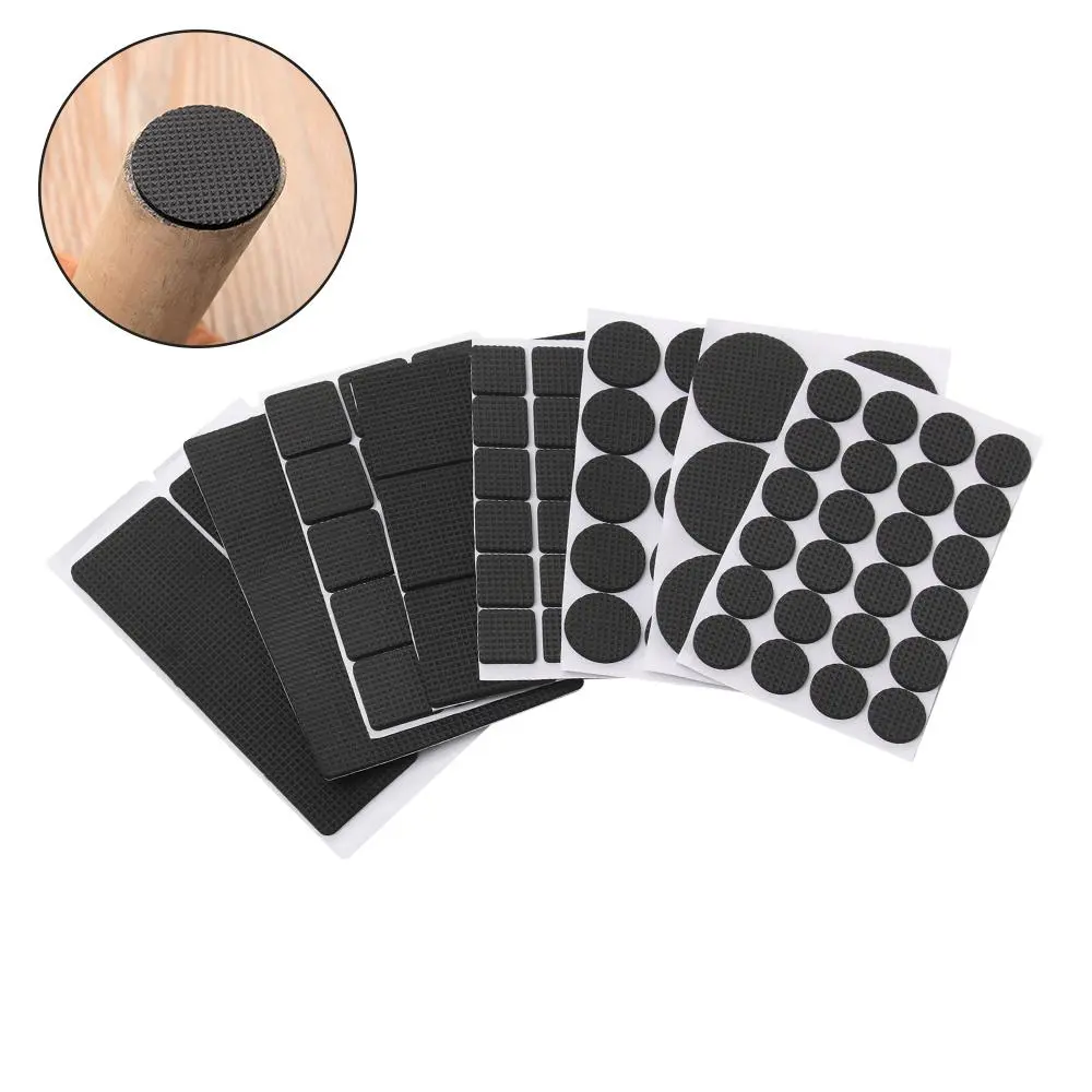 1/2/6/15/24PCS Thickening Bumper Self-adhesive Table Anti Noisy Anti-slip Mat Furniture Leg Pads Floor Protector