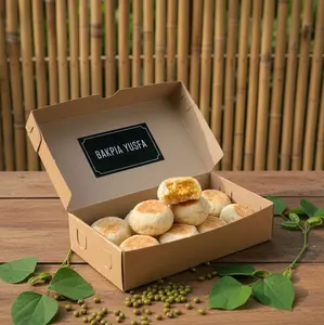 Bakpia Basah | pia Basah | Bakpia Pathok Khas Jogja | Bakpia Yusfa Rasa Kacang HijauIsi 10 Food Manis