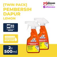 Gambar (TWIN PACK) MR MUSCLE KITCHEN PUMP 500ml - Lemon 500ml dari SC Johnson & Son Indonesia Kab. Tangerang 1 Tokopedia