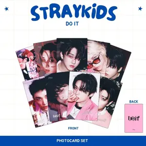 PHOTOCARD STRAY KIDS DO IT 2SISI 9 PCS KPOP CARDS UNOFFICIAL BANGCHAN LEEKNOW CHANGBIN HYUNJIN FELIX