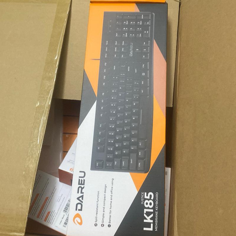 DAREU Bàn Phím LK185 Membrane Keyboard - Thiết Kế Nhỏ Gọn, Chức Năng Chống Nước, Phù Hợp Cho Mọi Người Dùng