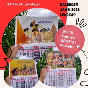 Kalender 2026 Jawa Komplit Wayang Walisongo Pranoto Mongso