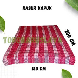 KASUR KAPUK RANDU 180X200 CM TEBAL 20 CM PREMIUM EMPUK PADAT santai