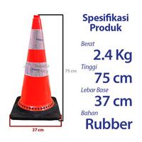 Gambar Safety Traffic Cone Kerucut Lalu Lintas Tonata 2.4 Kg - putih / Traffic Cone 75cm / Kerucut Pembatas Jalan / Safety Cone Pembatas Area Parkir dan Jalan Raya / Perlengkapan Safety Lalu Lintas Pembatas Kendaraan Jalan Umum dari Tonata Indonesia Kab. Tangerang 3 Tokopedia