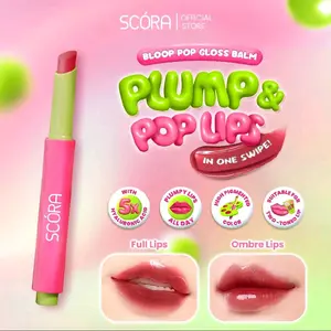 READY SCORA Bloop Pop Gloss Balm 2gr Vitamin Bibir