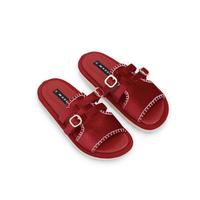 Gambar Double Buckles T-Platform - Red - 36 dari Mader Kota Depok 2 Tokopedia