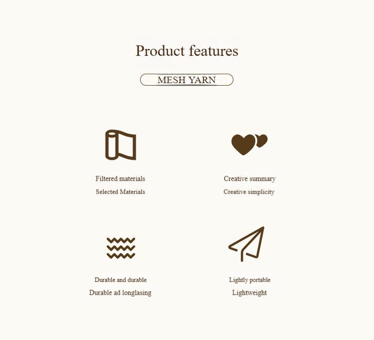 Product Introduction of The new Korean version of the travel cosmetic bag, the large-capacity mesh toiletry bag, the convenient and simple portable storage bag, the men's and women's models 1