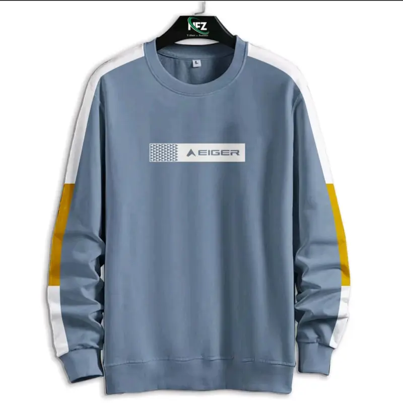 sweater pria wanita jumbo size sampai 7XL Fleece Crewneck Hoodie Nyaman Tebal Distro Sablon Zipper Panjang 7