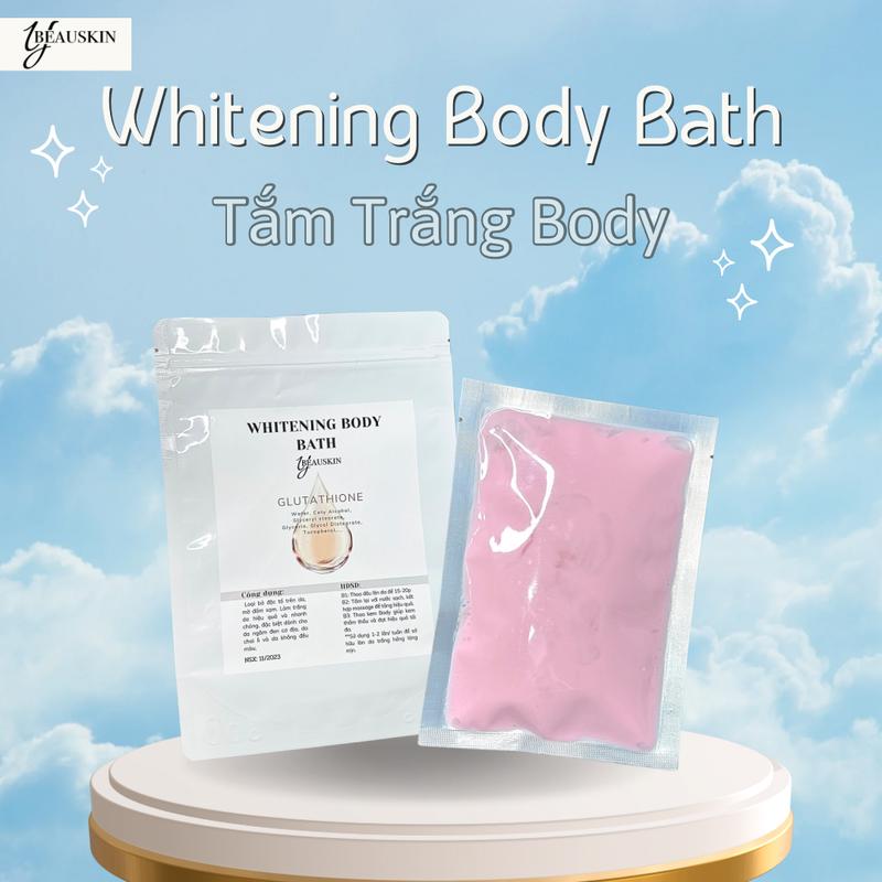 [YBEAUSKIN] Whitening Body Bath- Tắm Trắng Body 130gr Dưỡng Body Skincare Nữ Women