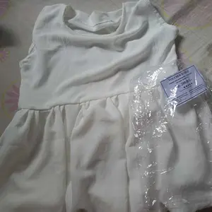 Inner Buntung Balon Atasan Wanita Crinkle Tebal Nyaman Formal Casual Hitam Kancing Oversize 65cm