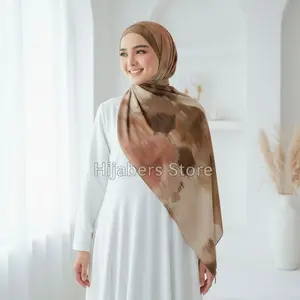 HIJABERS STORE_Jilbab Hijab Pashmina Ceruty Babydoll Motif Print Sublime Edisi Terbatas 180cmX80cm Premium
