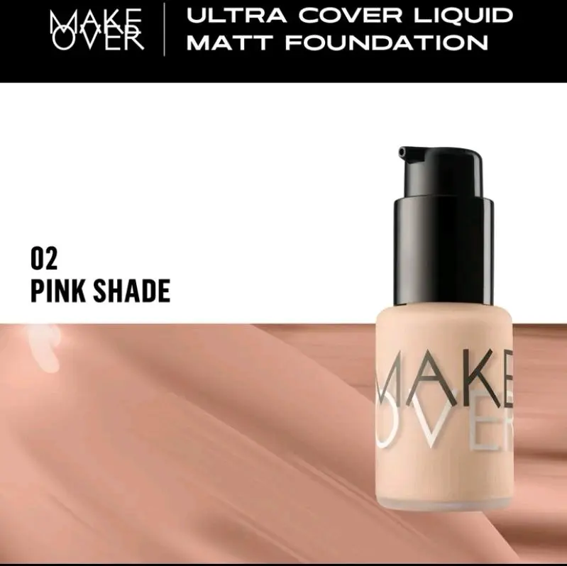 MAKE OVER Ultra Cover Liquid Matt Foundation