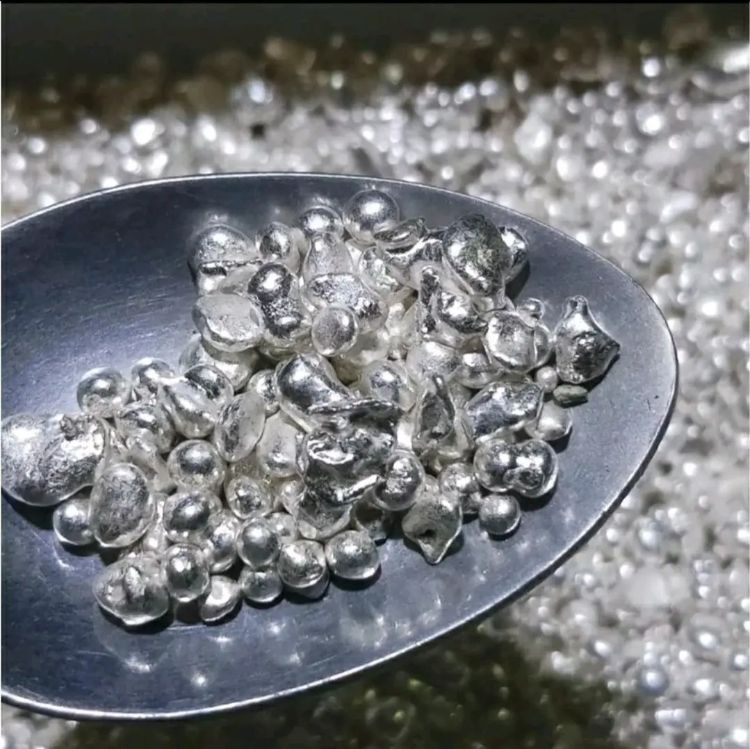 perak granule silver murni 10 persen