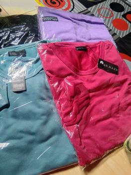 Product Review of Promo Murah 100RB-an dapat 4pcs Kaos Polos Wanita Slim-fit Atasan Lengan Panjang Rib Bawahan Oval Wanita from n**k 1