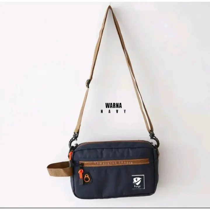 Terlaris,Promo Handbag Tas Selempang Bahu Pria Multifungsi Slingbag Kasual BIsa Untuk Pouch Dompet cod[MEREK RENDOM] 1