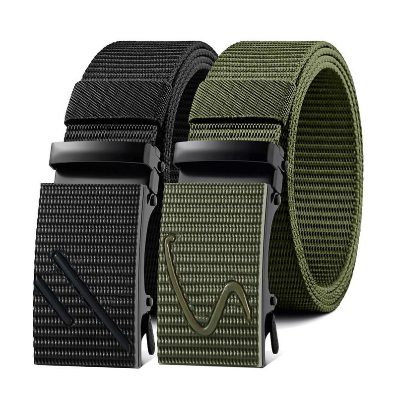 Thắt Lưng Ngoài Trời Co Giãn, Thường Ngày, Chiến Thuật, Thoáng Khí, Nylon, Khóa Hợp Kim 7
