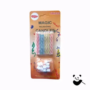 Lilin Ulang Tahun Magic Arwana Isi 10 Pcs