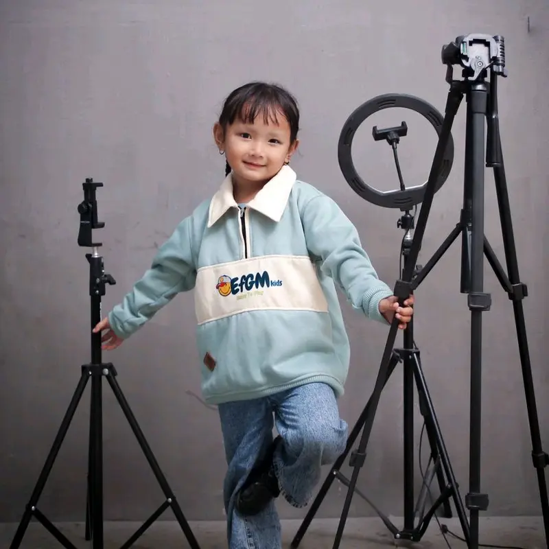 Jaket Anak Casual Rugby Stipe Crem Unisek Vintage Outfit Sablon EFGM kids Fashion 0