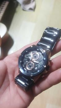 Product Review of CristianoAillenJamTanganPriaAnalog8895RantaiStainlessSteelChronographKacaSapphireWaterResistant3ATMWatchesWaterproof from D**💥 0