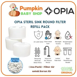 OPIA Steril Sink Round Filter Refill Pack (Refill only)