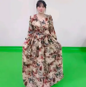 (156) daster si manis tali warna kuning merah kain rayon premium