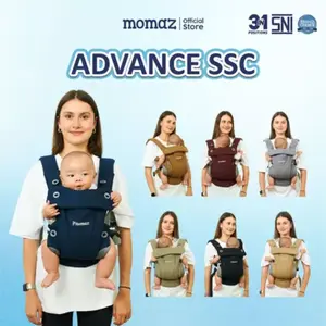 Momaz Advance Gendongan Bayi Hadap Depan SSC M Shape 3in1- Gendongan Bayi Newborn - Gendongan M Shape