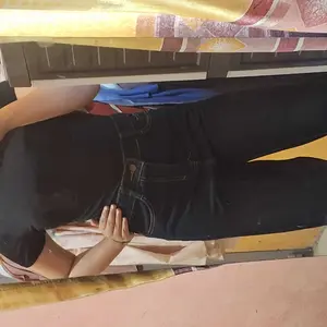 Hass id UNISEX Baggy Jeans Retro - Celana Jeans Wanita Oversize Gombrong Retro Loose Korean Style