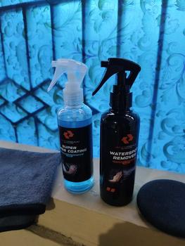 Product Review of Jacks Paket Ampuh ( Perawatan Mobil Efektif Hilangkan Jamur Kaca dan Pelindung Kaca Mobil ) All Varian 250 ML Spons dan Kain Microfiber from k**g 3