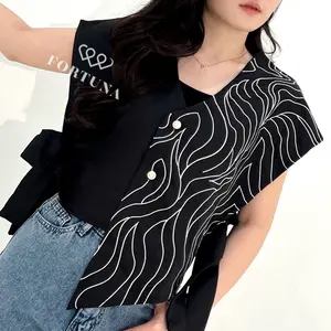 Oslo Bordir Vest by Fortuna