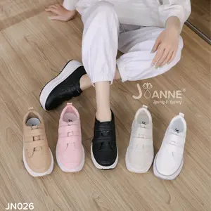 JN026 Sepatu wanita Highsole Sneakers Shoes JOANNE