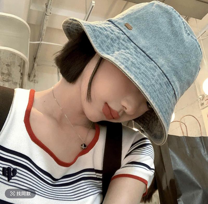 JL130 Mũ Bucket Jean Cao Cấp Nón Tai Bèo Che Nắng Thời Trang Xuân Hè Cho Nữ