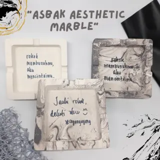 [ BISA REQUEST KATA-KATA] ASBAK CONCRETE MARBLE KEKINIAN | ASBAK MARBLE | ASBAK ESTETIK | ASBAK UNIK | ASBAK HADIAH