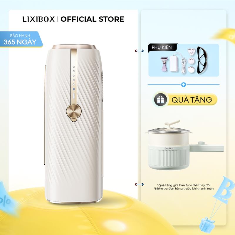 CSG Máy Triệt Lông Lạnh Sapphire Halio InfinityGlow Advanced IPL Sapphire Cooling Hair Removal Device - Phù hợp cho Da Nhạy Cảm Nữ và Nam - Lixibox