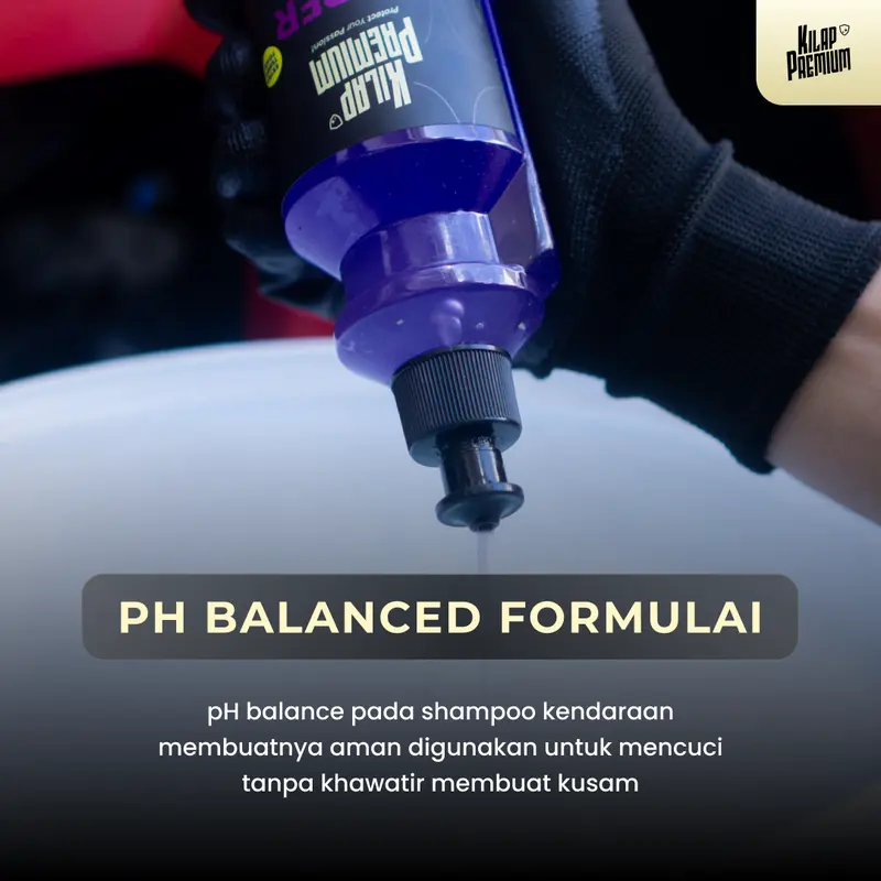 Hyperwaz | Shampoo Cuci Motor dan Mobil Hi-Foam Ph-Balanced - Kilap Premium Car 2