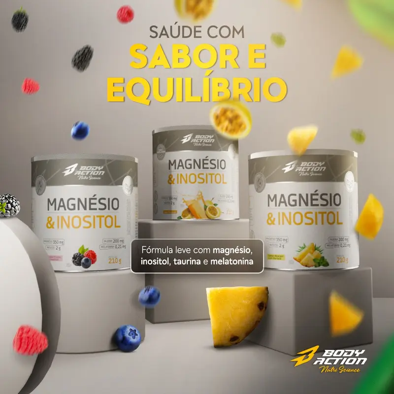 Bodyaction Magnésio & Inositol