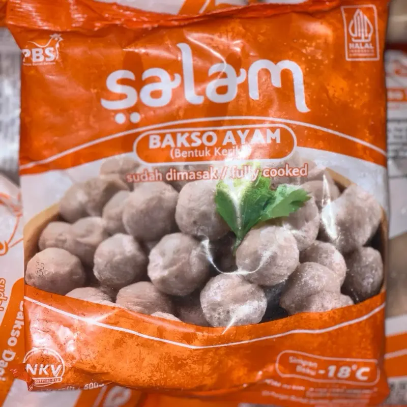 Bakso Salam kerikil 500gr isi 100 butir