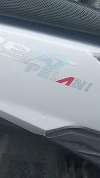 Product Review of Stiker cutting sticker BEAT PELAN! from u**2 0