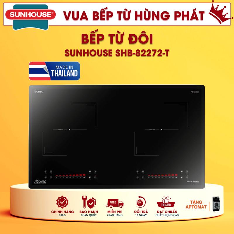 Bếp Từ SUNHOUSE Nhập Khẩu Thái Lan MAMA MMB 82272-T 2025 INVERTER Tiết Kiệm Điện Full Tính Năng