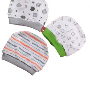 topi bayi baru lahir cewe cowo terbaru motip random  usia 0-12