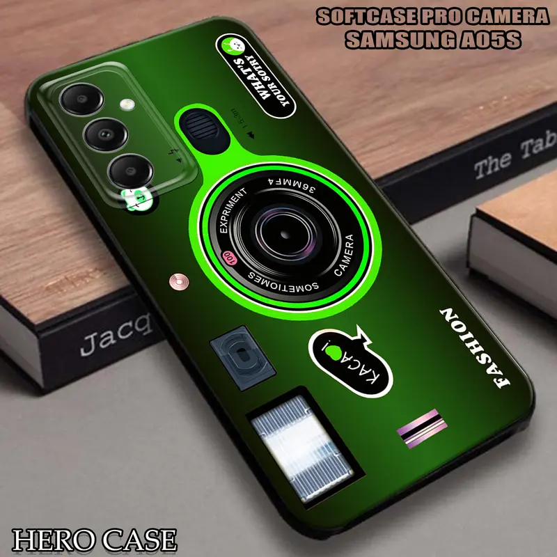 Case For SAMSUNG A05S - casing SAMSUNG A05S Kamera - Case Custom - Case Pro Camera - Softcase - Kesing - Hardcase Premium Glosy 2D - Softcase Glass - Softcase Glosy - Hero Case Cassing Silikon 1