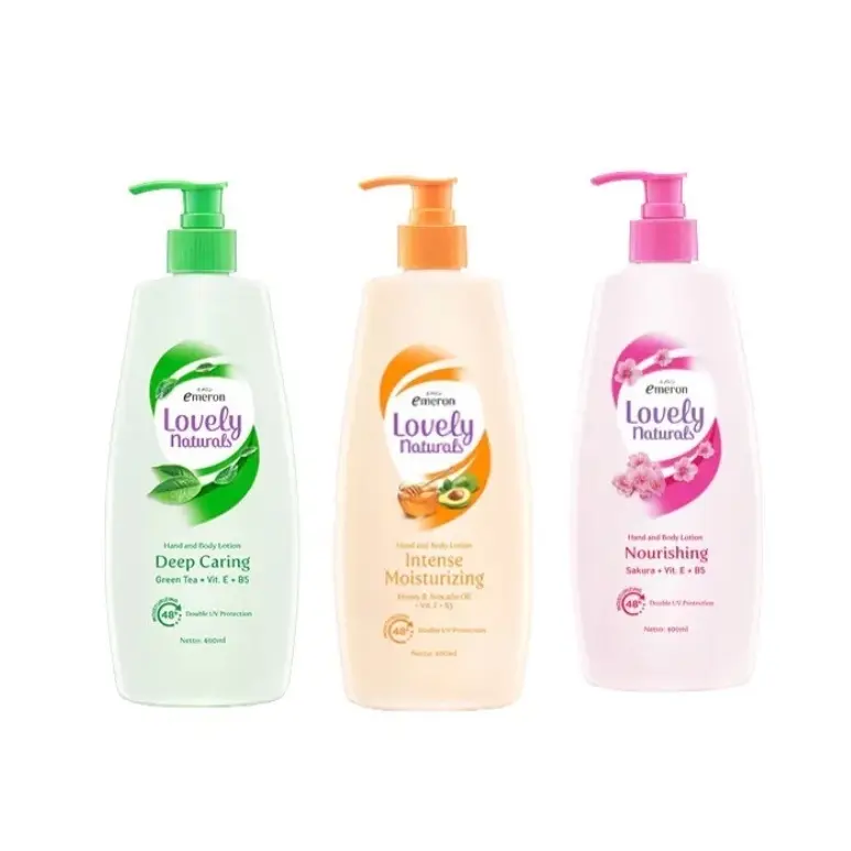 {PROMO BUNDLING} Emeron Lovely Naturals Hand and Body Lotion 100ml/200ml/400ml 2
